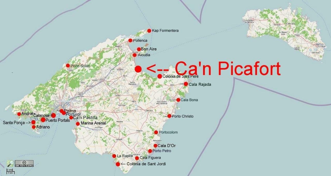 C'An Picafort Near The Sea Can Picafort  Zewnętrze zdjęcie